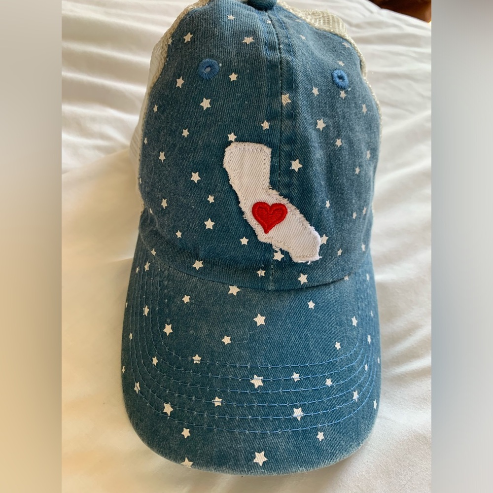 Homefree STARS&STRIPES CA BASEBALL CAP NWOT❤️💙🤍🌟